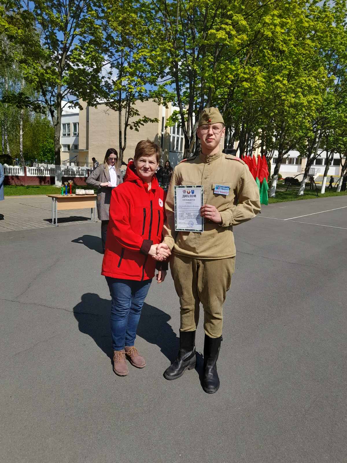 ВОЕННО-ПАТРИОТИЧЕСКОЕ ВОСПИТАНИЕ © СШ №1 г.Дрогичина